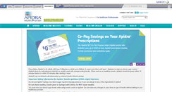Desktop Screenshot of apidra.com